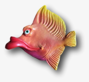 Orange Yellow Elvis Red Lips Fish With Attitude - Snapper, HD Png Download  , Transparent Png Image - PNGitem