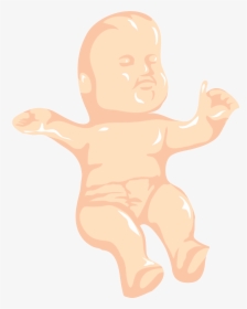 Stomach Vector Baby - Baby, HD Png Download, Transparent PNG