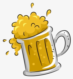 Oktoberfest Beer Graphics Cartoon Cup Free Download - Transparent Cartoon Beer Mug, HD Png Download, Transparent PNG