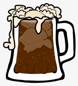 Beer Clip File - Clipart Root Beer Float, HD Png Download, Transparent PNG