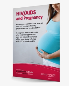 Pregnant With Hiv Brochure, HD Png Download, Transparent PNG