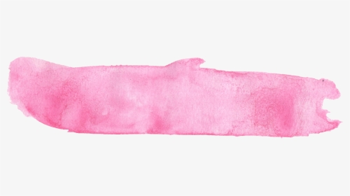 Pink Watercolor Paint Stroke, HD Png Download, Transparent PNG