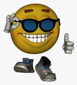 Emotiguy, Friendly, Glasses, Sunglasses, Face, Lonely - Angers Cathedral, HD Png Download, Transparent PNG