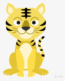 Tiger Friendly Clipart Free Picture Transparent Png - Tiger Clipart Free, Png Download, Transparent PNG