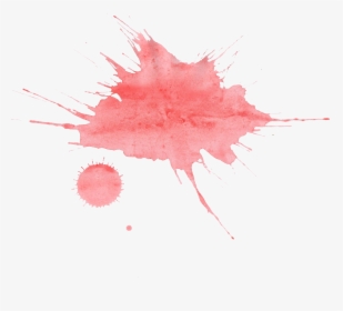 Pink Watercolor Splash Png - Transparent Background Watercolor Frames Clipart Free, Png Download, Transparent PNG