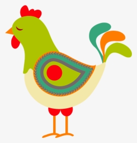 Hen Icon Png Transparent - Cartoon Transparent Background Chicken, Png Download, Transparent PNG