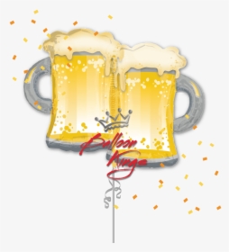 Transparent Beer Mug Clipart - Beer Balloon, HD Png Download, Transparent PNG