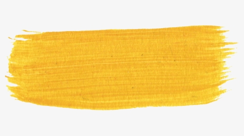 Red Paint Stroke Png - Yellow Brush Stroke Transparent Png, Png Download, Transparent PNG