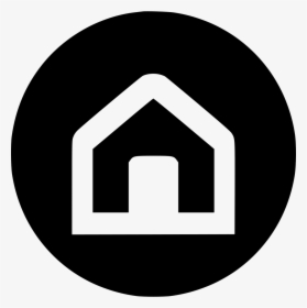 Round Home Icon Png, Transparent Png, Transparent PNG