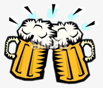 #beer #cheers #mug #dink #celebrate - Beer Mugs Clip Art, HD Png Download, Transparent PNG