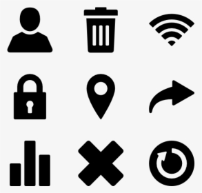 Clip Art Icons Free Vector App - Icons For Apps Png, Transparent Png, Transparent PNG