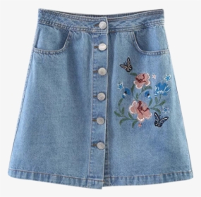 Jeans - Denim Skirt Skirt Png, Transparent Png, Transparent PNG