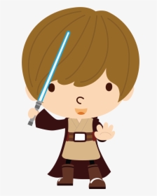 Star Wars Obi Wan Blue Lightsaber By Chrispix326 - Star Wars Baby Png, Transparent Png, Transparent PNG