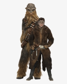 Han And Chewie Solo A Star Wars Story Cut Out Characters - Star Wars Characters Png, Transparent Png, Transparent PNG