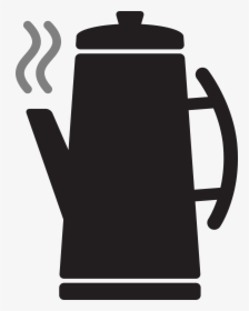 Dripping Blood Clipart - Coffee Pot Clipart Black And White, HD Png Download, Transparent PNG