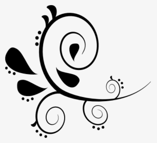 Free Flourish Clipart - Border Design For Project File, HD Png Download, Transparent PNG