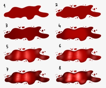 Blood On The Floor Drawing, Hd Png Download - Blood On Floor Draw, Transparent Png, Transparent PNG