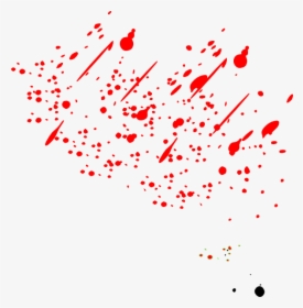 Blood Paint Splatter Clipart - Red Paint Splash Png, Transparent Png, Transparent PNG