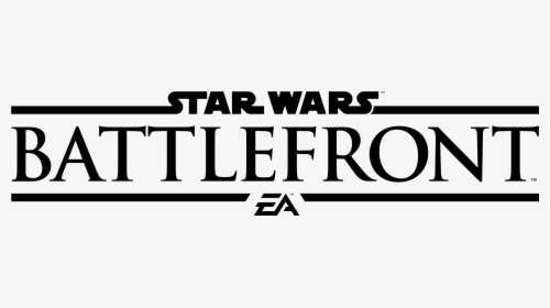 Download Star Wars Battlefront Logo Png Transparent - Star Wars Battlefront Title, Png Download, Transparent PNG