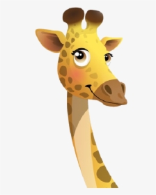 Giraffe Images Clipart - Cute Giraffe Face Clipart, HD Png Download, Transparent PNG