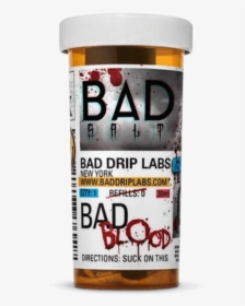 Bad Drip Bad Blood Nic Salt - Strawberry, HD Png Download, Transparent PNG