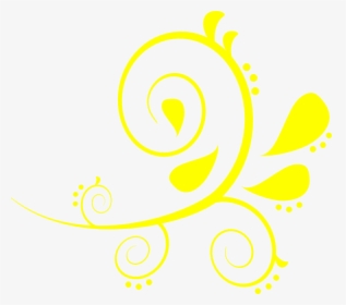 Yellow Flourish Svg Clip Arts - Linux Mint Dark, HD Png Download, Transparent PNG