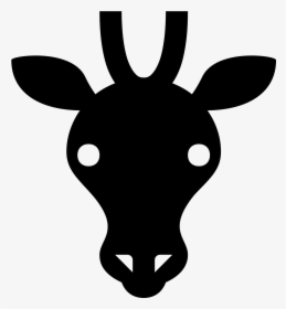 This Icon Is Depicting A The Head Of A Giraffe And - Cartoon, HD Png Download, Transparent PNG