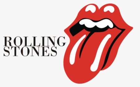 Clip Art Rolling Stones Png - Rolling Stones Logo Name, Transparent Png, Transparent PNG