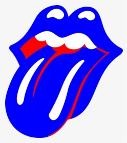 Transparent Rolling Stone Logo Png - Rolling Stones Blue Tongue, Png Download, Transparent PNG