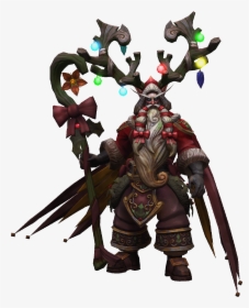 Malfurion Winter Veil Greatfather Naughty Skin - Brown Dust Characters Seir, HD Png Download, Transparent PNG
