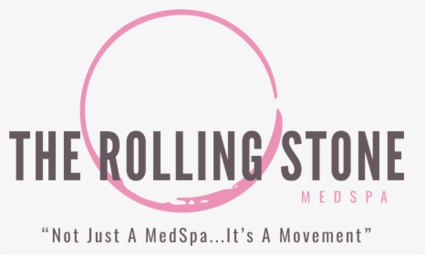 The Rolling Stone Medspa Logo With Tagli - Graphic Design, HD Png Download, Transparent PNG