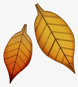 Fall Leaves Emoji Png, Transparent Png, Transparent PNG