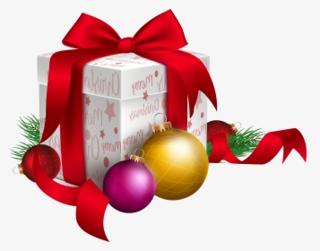 Christmas Cliparts Png Full Size - Christmas Gift Clipart Png, Transparent Png, Transparent PNG