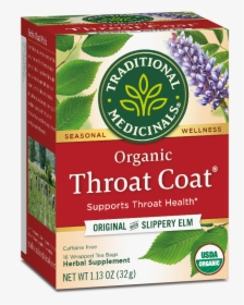 Traditional Medicinals Throat Coat, HD Png Download, Transparent PNG