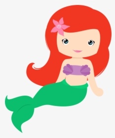 Transparent Sirenita Png - Little Mermaid Clipart Png, Png Download, Transparent PNG