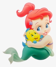 Baby Ariel Little Mermaid, HD Png Download, Transparent PNG