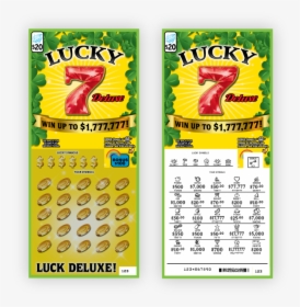 Lucky 7 Lottery Tickets, HD Png Download, Transparent PNG