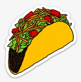 Stickers Tumblr Taco - Stickers Tumblr Tacos, HD Png Download, Transparent PNG