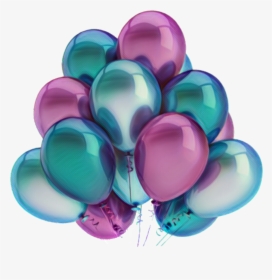 Globos Colourful Png Sticker Tumblr Hbd Happybirthday - 18 Balloons For Debut, Transparent Png, Transparent PNG