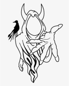 Drawn Grim Reaper Icp - Icp Wraith Tattoo, HD Png Download, Transparent PNG