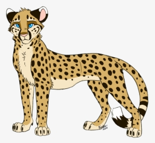 Transparent Cheetah Face Png - Anime Cheetah, Png Download, Transparent PNG