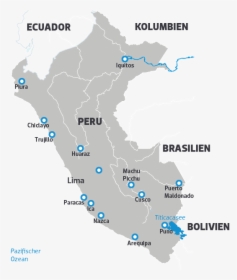 Transparent Peru Map Png - Ancash Peru Map, Png Download, Transparent PNG