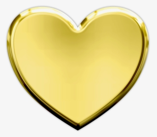 Gold Heart Transparent Background - Heart Of Gold Png, Png Download, Transparent PNG