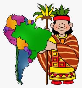 Brazil Map America North Free Clipart Hq Clipart - Incas Mayas And Aztecs, HD Png Download, Transparent PNG