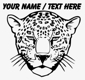 Custom Cheetah Face Sketch Journal, HD Png Download, Transparent PNG