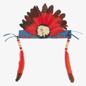 Feather Indian Headband Clipart - Indian Feather Headband Png, Transparent Png, Transparent PNG