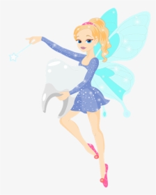 Fairy, Vector Girl, Magic, Girl, Cartoon, Cute, Fantasy - My First Tooth, HD Png Download, Transparent PNG