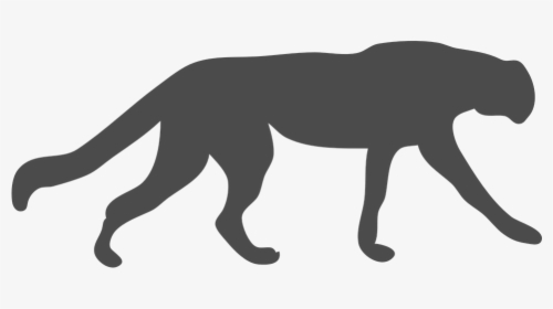 Wildcat, Cougar, Leopard, Cheetah, Animal, Cat, Feline - Cheetah Silhouette, HD Png Download, Transparent PNG