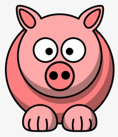 Pig Face Free Photo Animal Face Pig Mammal Head Funny - Kids Can Draw, HD Png Download, Transparent PNG