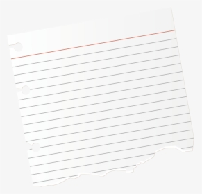 Torn Notebook Paper Png - Torn Sheet Of Paper, Transparent Png, Transparent PNG